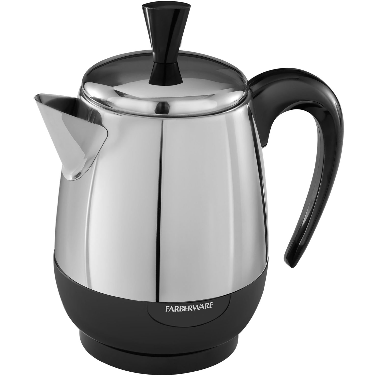 2-4 Cup* Electric Percolator, Stainless Steel  Farberware